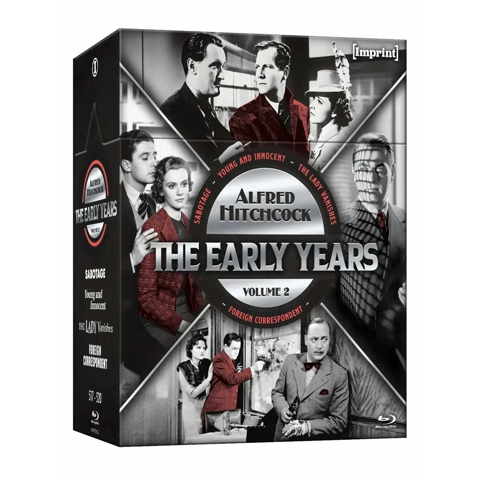 Hitchcock: The Early Years – Volume Two (1936 – 1940) Blu-Ray Limited Edition Hardbox (Imprint Films) [REGION FREE] - Image 2