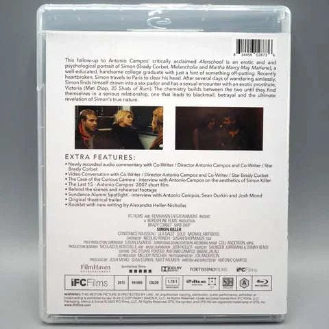 IFC Films - Simon Killer Blu-Ray w/ Slipcover - Image 4