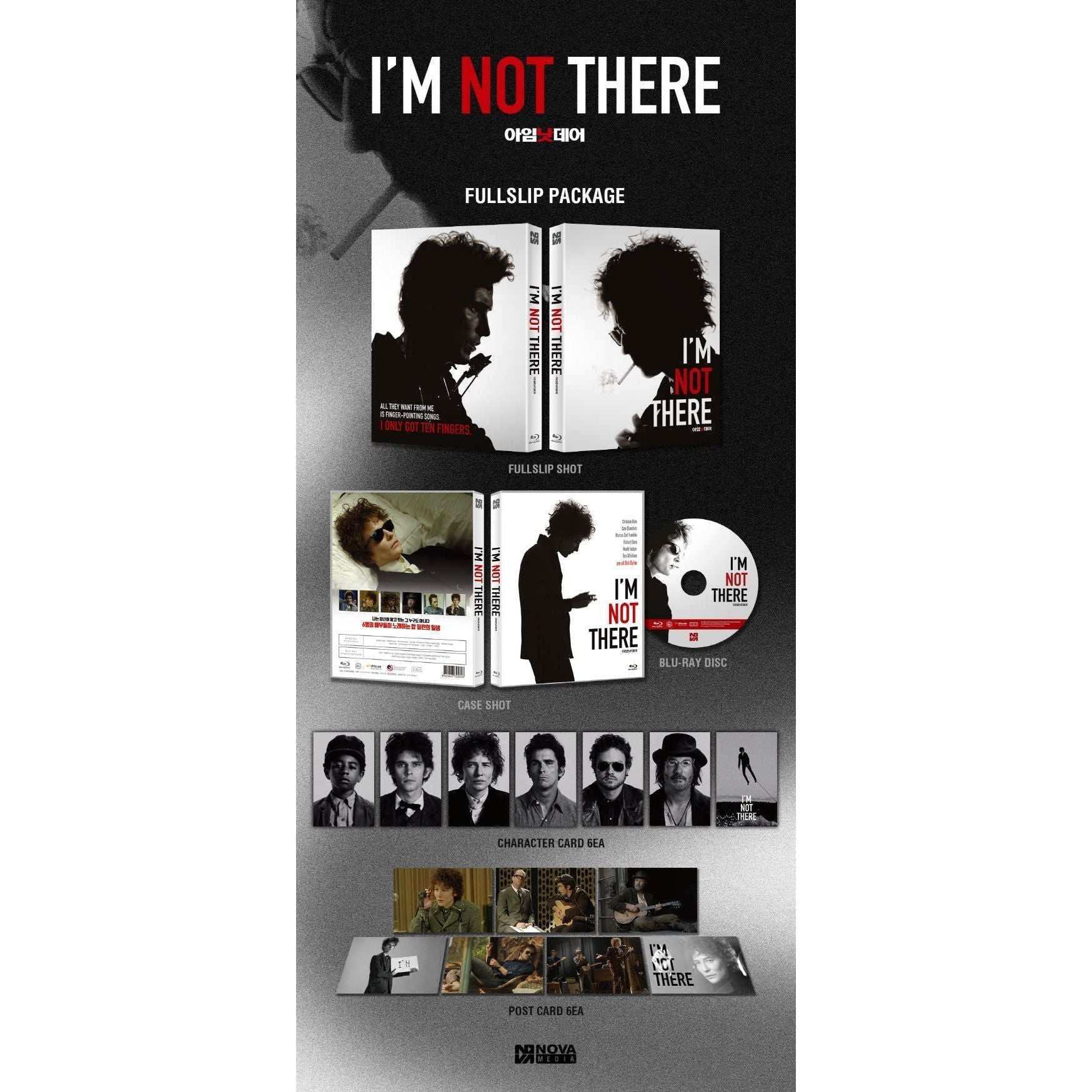 I'm Not There Blu-Ray Numbered Limited Edition Full Slip + Extras (Nova Media) - Image 2