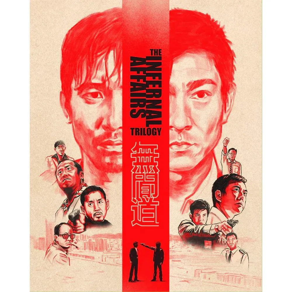 Infernal Affairs Trilogy (2002, 2003, 2003) 4K UHD + Blu-Ray Collector's Edition w/ Slipcase + Extras (Umbrella Entertainment) [REGION FREE] - Image 2