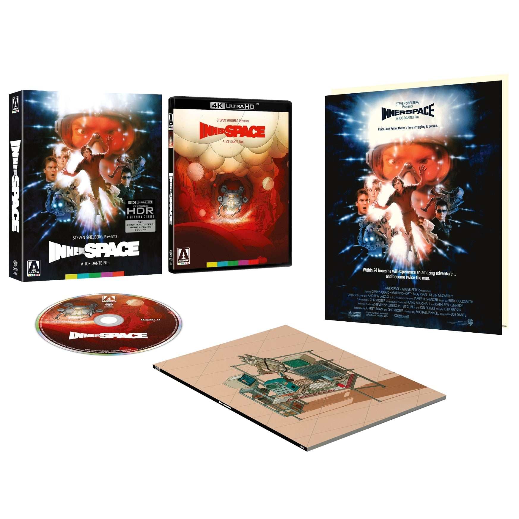 Innerspace Limited Edition 4K UHD w/ Slipcase + Extras (Arrow Video US)