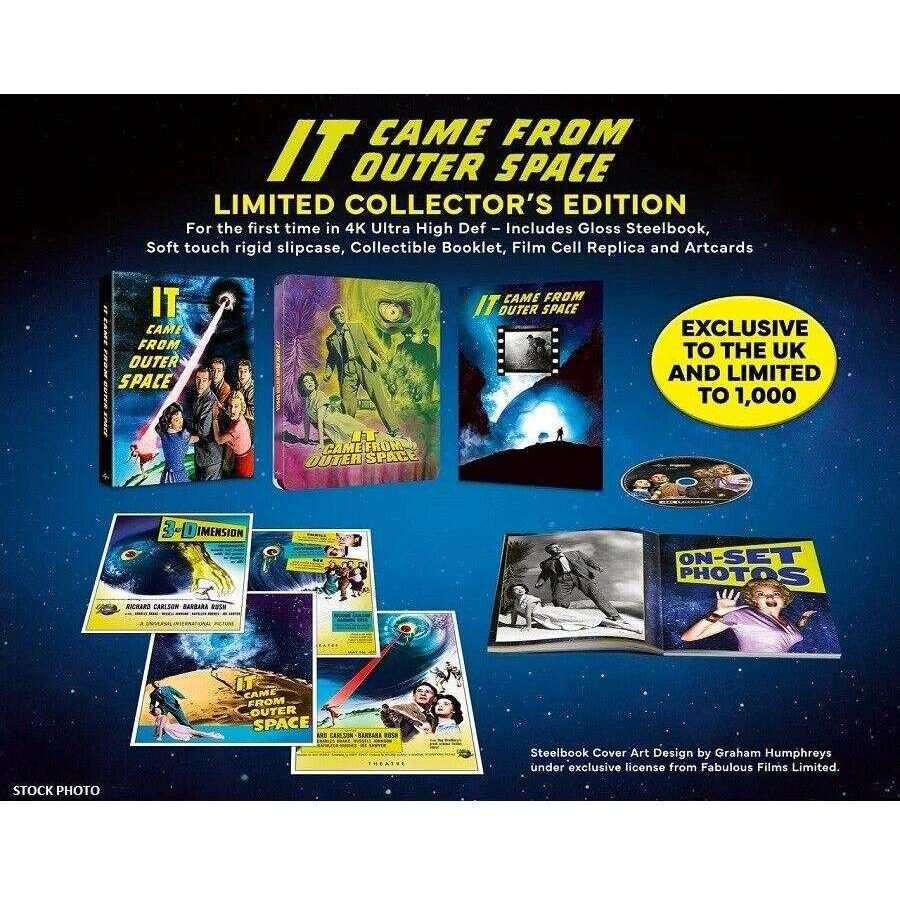 It Came From Outer Space Limited Edition Steelbook Ultimate Collectors Edition 4K Ultra HD
