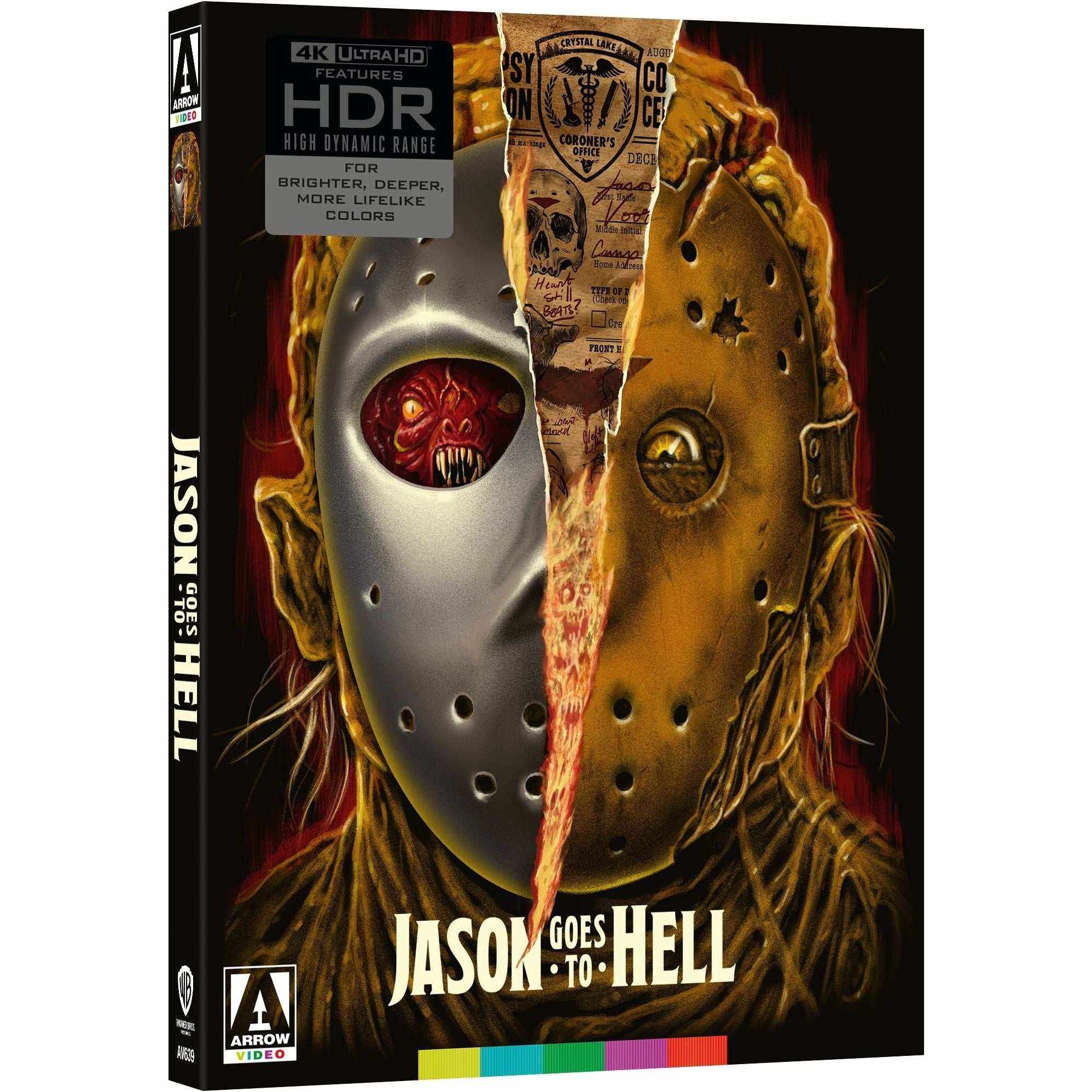 Jason Goes To Hell Limited Edition 2-disc 4K UHD w/ Slipcover + Extras