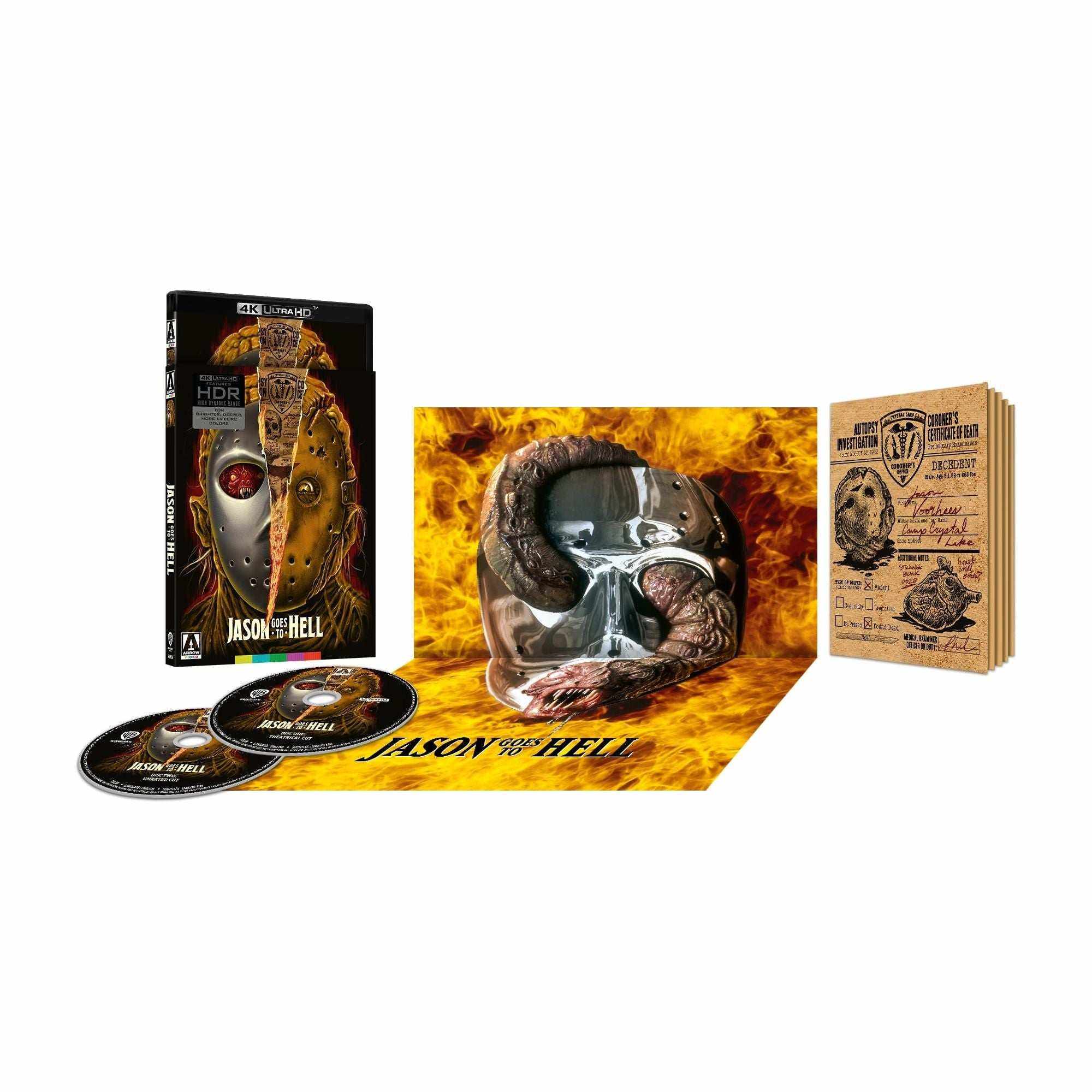 Jason Goes To Hell Limited Edition 2-disc 4K UHD w/ Slipcover + Extras - Image 2