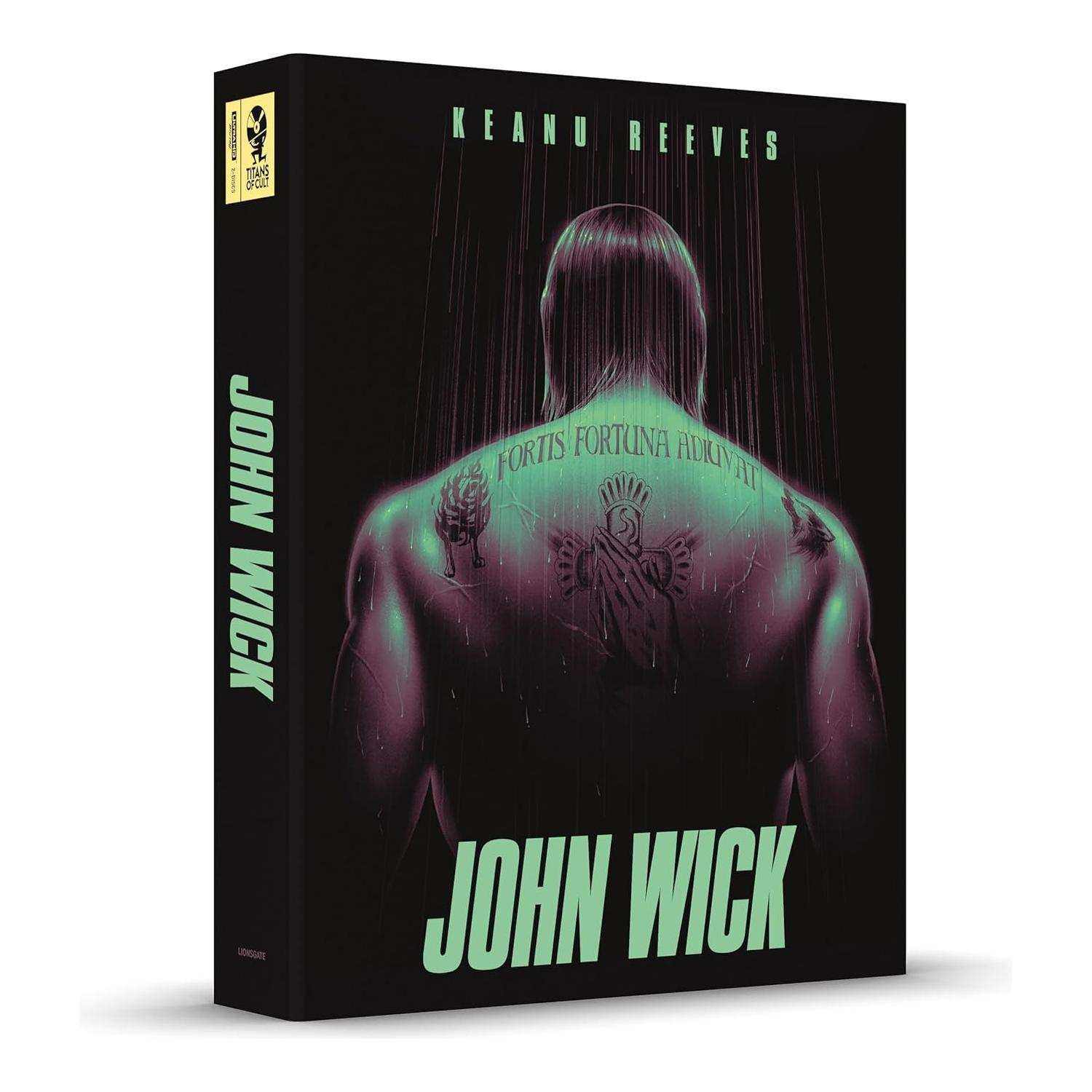 John Wick - (Titans Of Cult) Limited Edition (UK) Steelbook 4K Ultra HD + Blu-Ray (REGION FREE) - Image 3