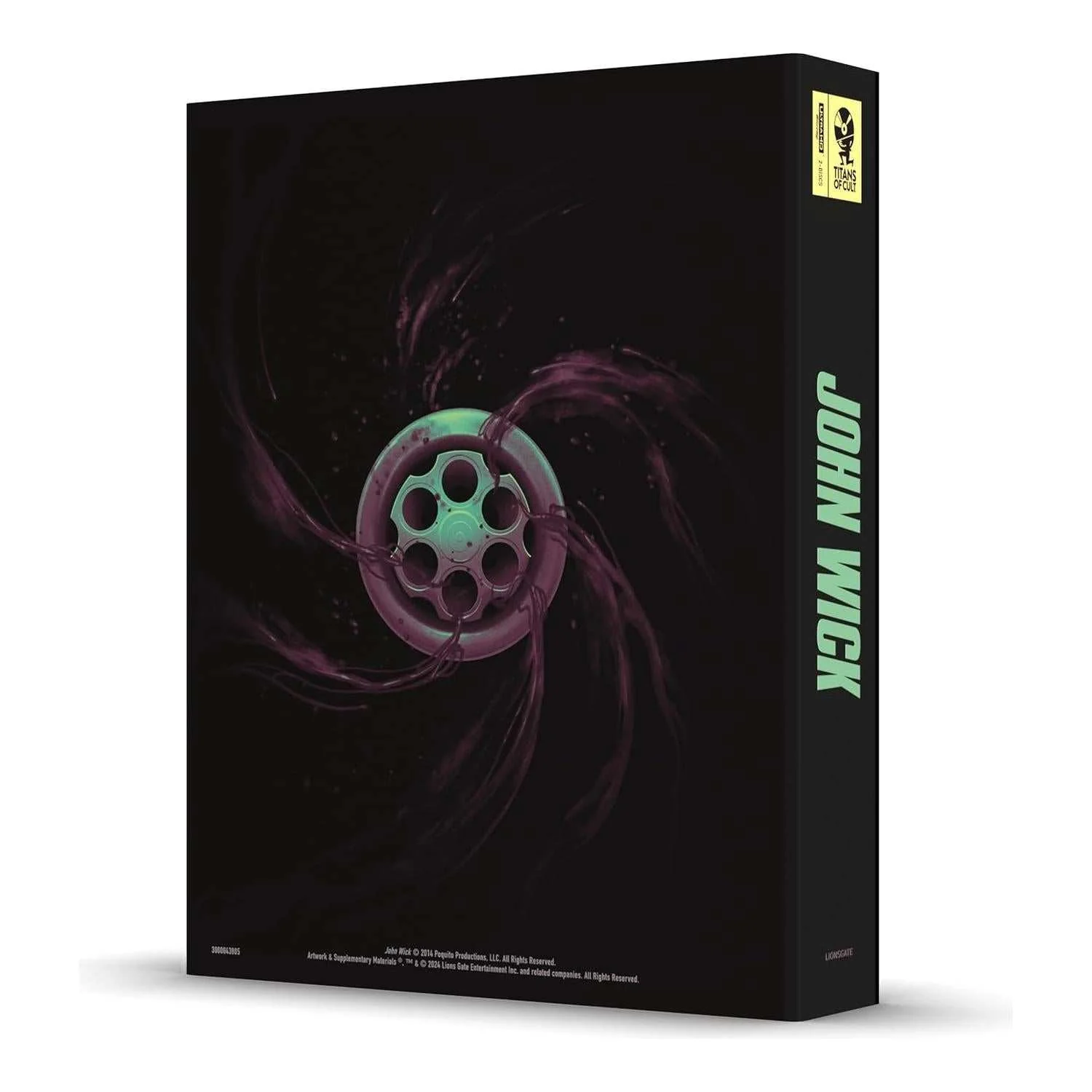 John Wick - (Titans Of Cult) Limited Edition (UK) Steelbook 4K Ultra HD + Blu-Ray (REGION FREE) - Image 4