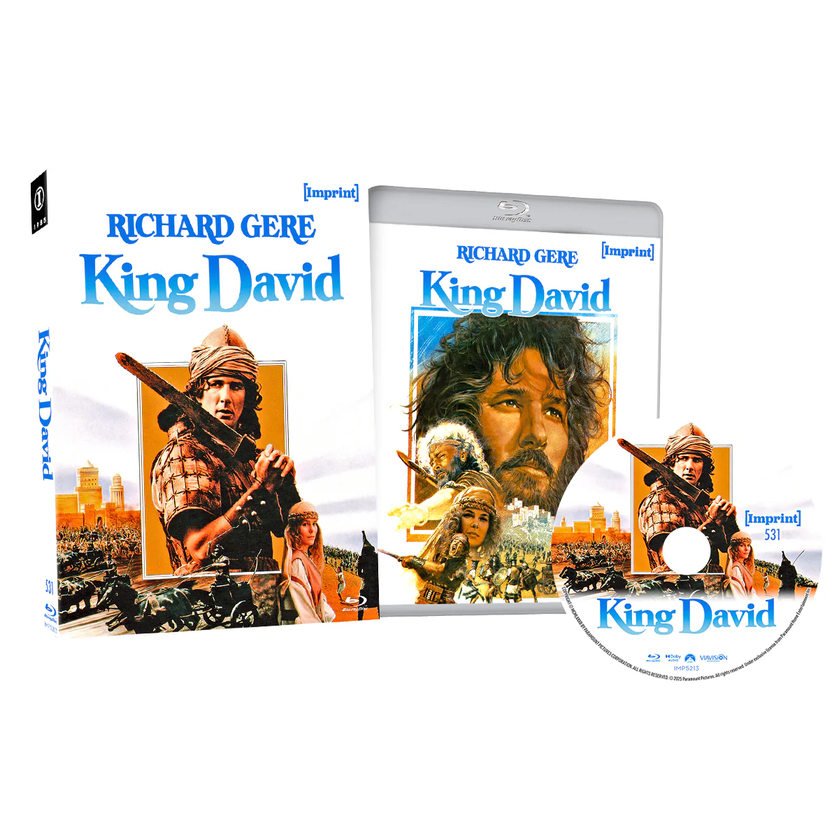 King David (1985) Blu-ray w/ Limited Edition Slipcover (Imprint Films) [REGION FREE]
