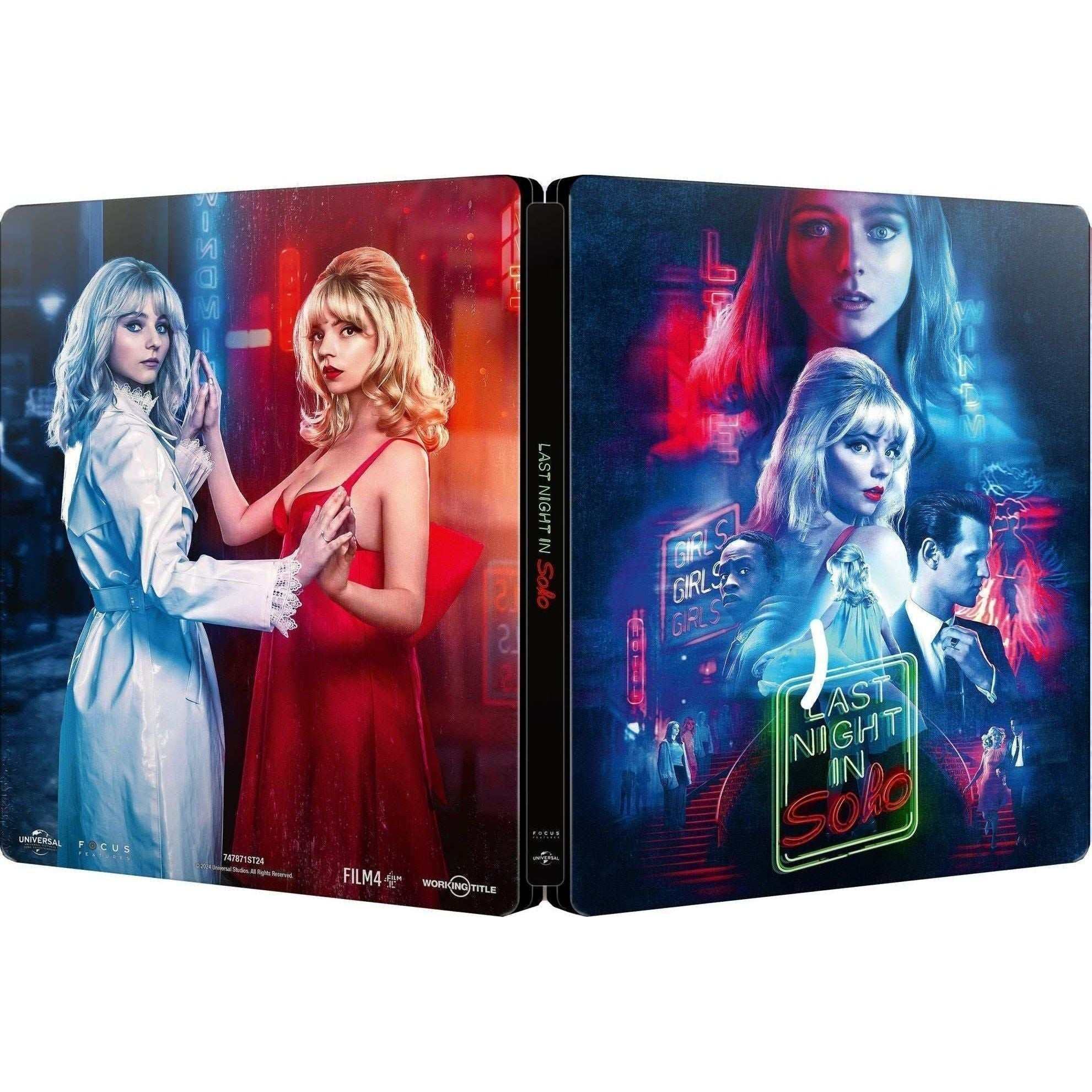 Last Night In Soho Limited Collectors Edition Steelbook 4K Ultra HD + Blu-Ray w/ Rigid Slipcase + Extras - Image 3