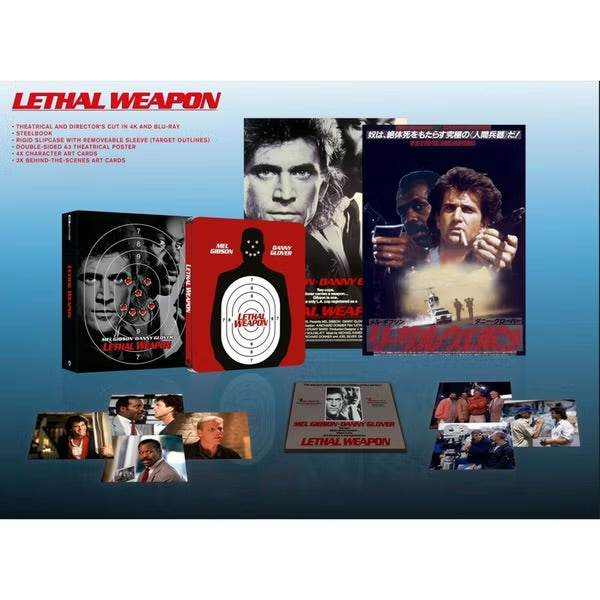Lethal Weapon Ultimate Collectors Edition Steelbook 4K Ultra HD + Blu-Ray (REGION FREE)