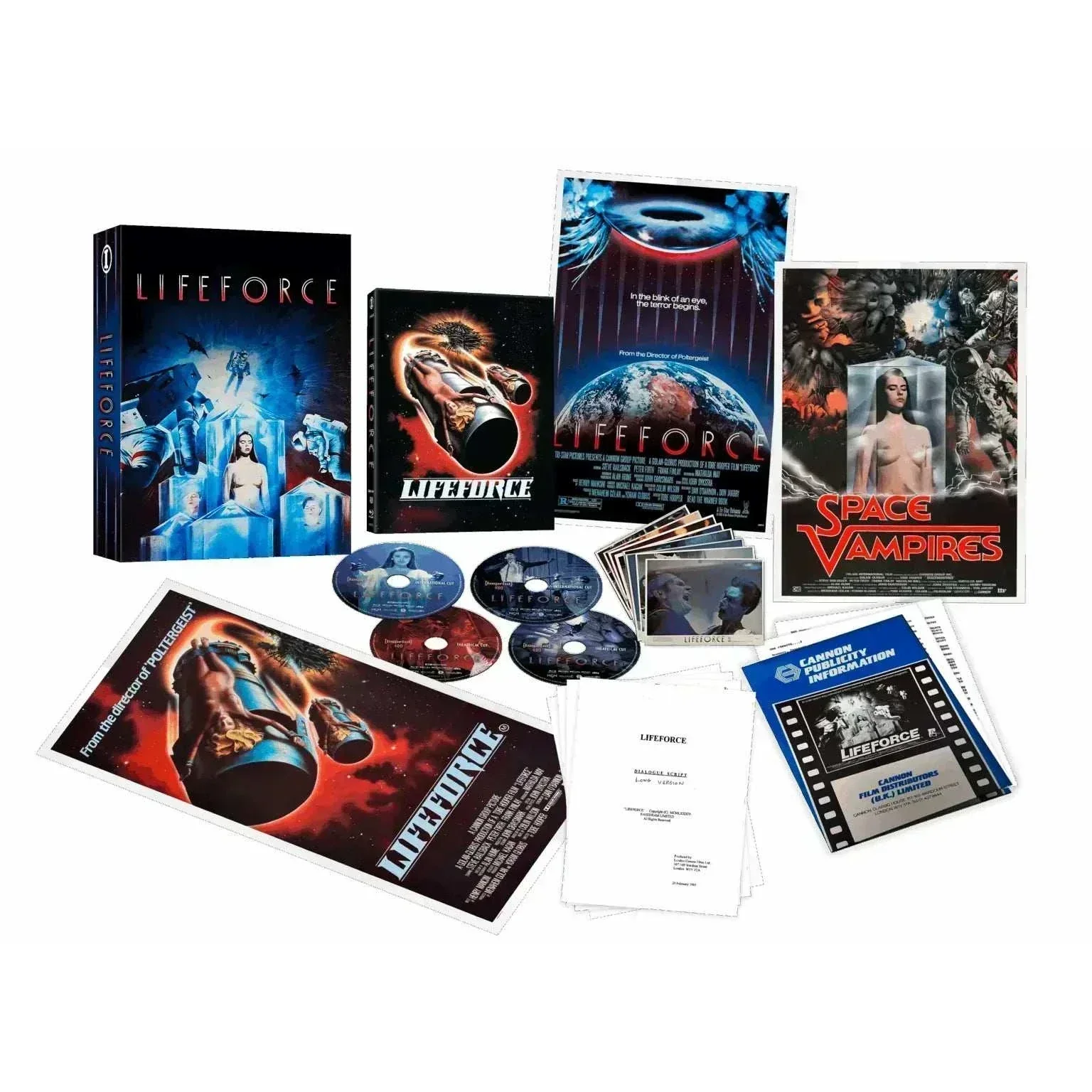 Lifeforce (1985) – 4K UHD + Blu-ray Limited Edition Holographic Hardbox (Imprint Films) [REGION FREE]