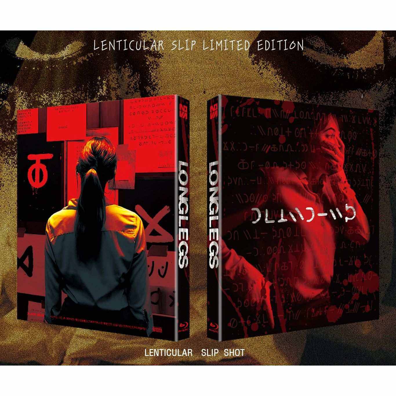 Longlegs (2024) Blu-Ray Numbered Limited Edition LENTICULAR Full Slip + Post Cards (Nova Media)