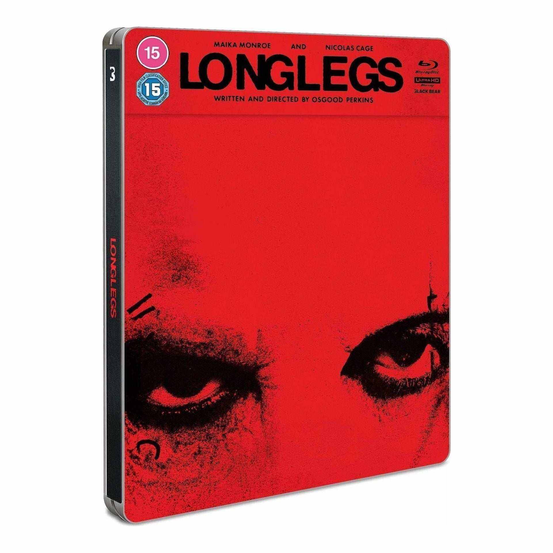 Longlegs Limited Edition Steelbook 4K Ultra HD + Blu-Ray (REGION FREE/REGION B)