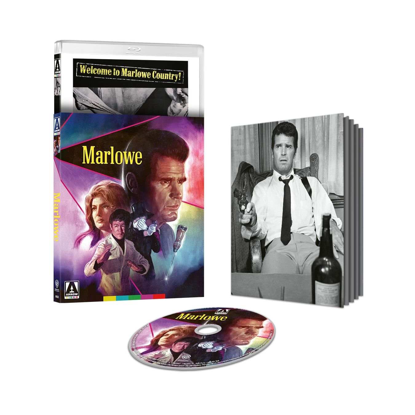 Marlowe Limited Edition Blu-Ray w/ Slipcover + Booklet (Arrow Video US)