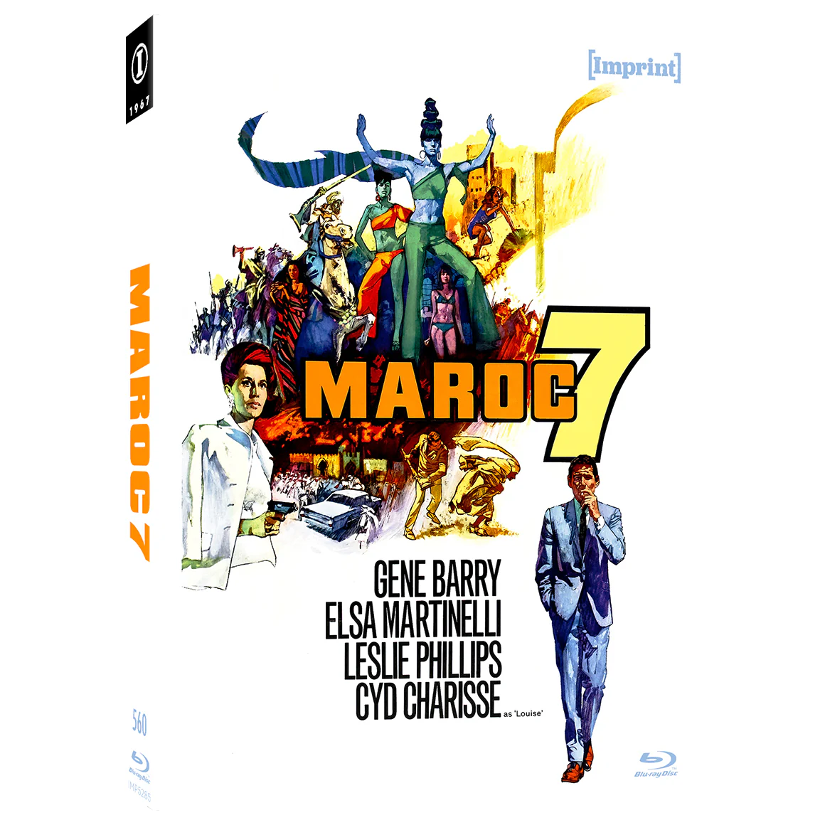 Maroc 7 (1967) Blu-Ray w/ Limited Edition Slipcover (Imprint Films) [REGION FREE] - Image 2