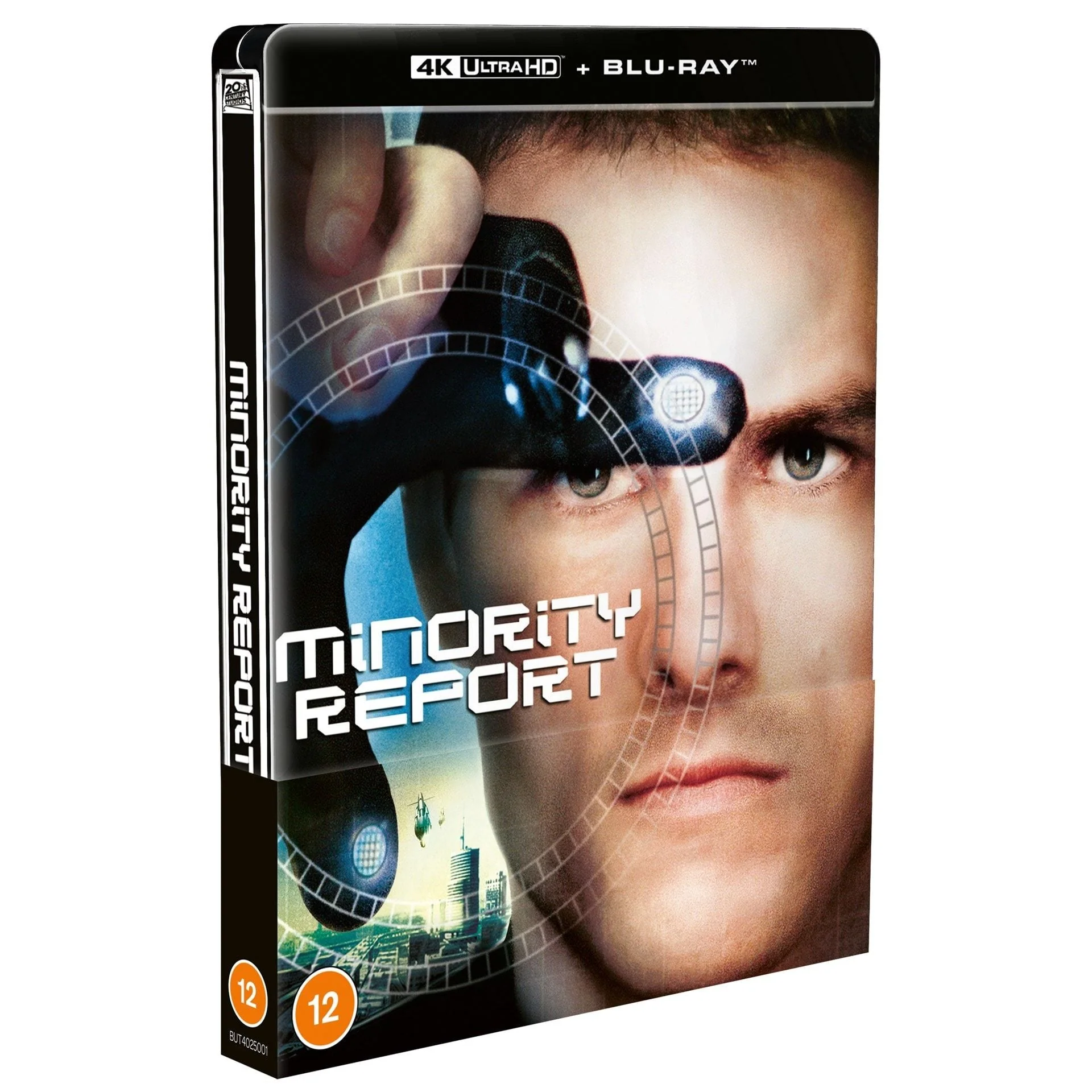 Minority Report 4K UHD + Blu-Ray Limited Edition (UK Steelbook) [REGION FREE]