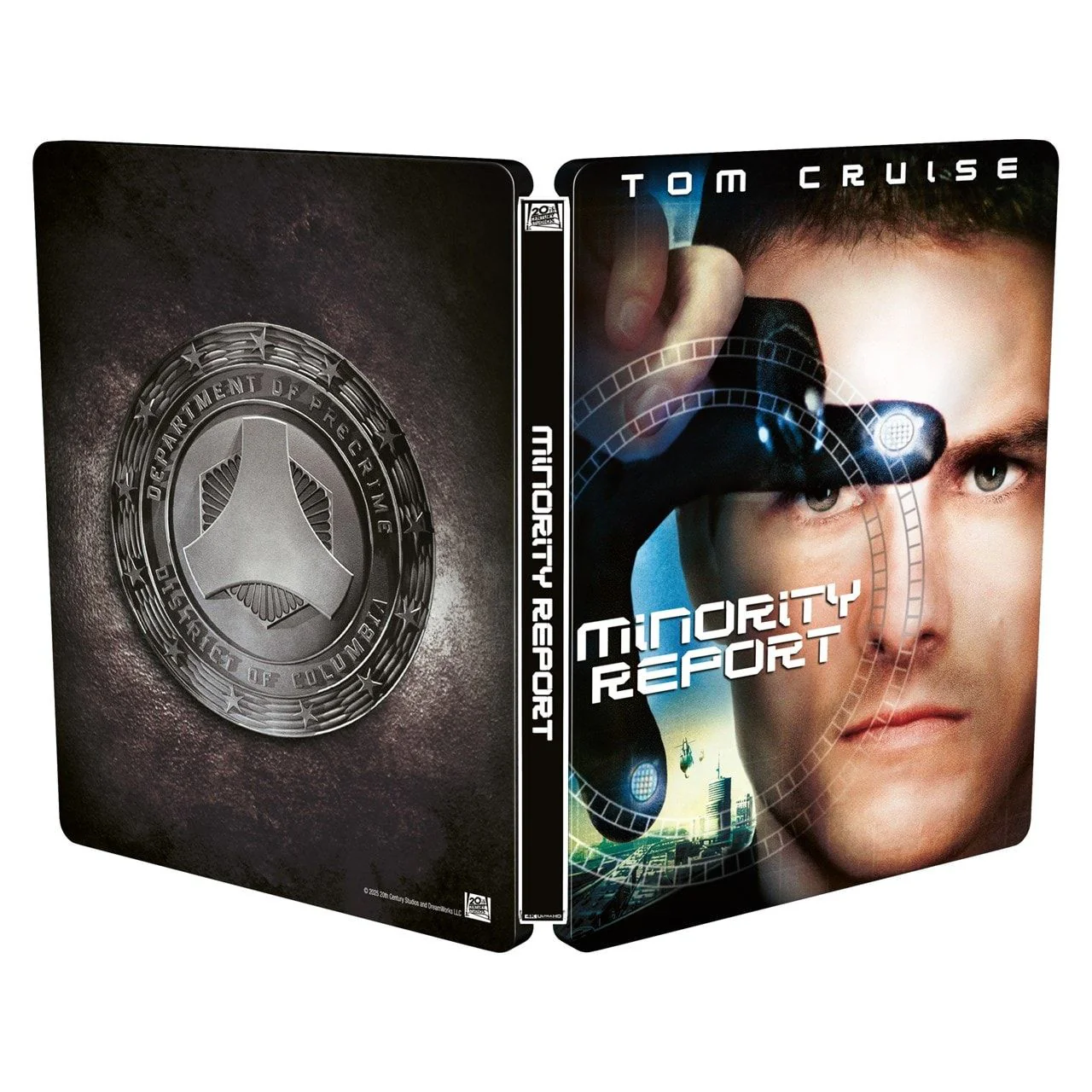 Minority Report 4K UHD + Blu-Ray Limited Edition (UK Steelbook) [REGION FREE] - Image 2