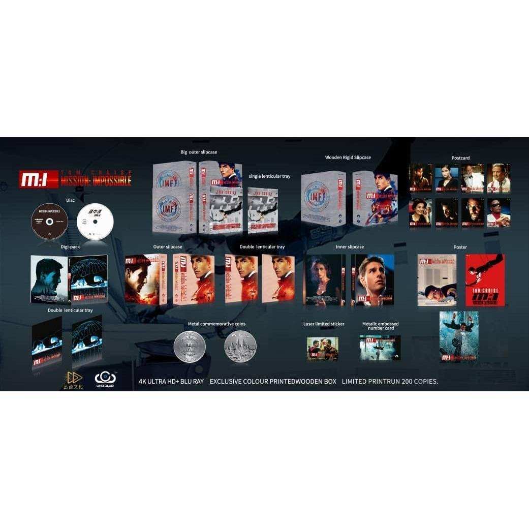 Mission: Impossible 4K UHD + Blu-ray w/ Wooden Box + Extras (UHD Club)