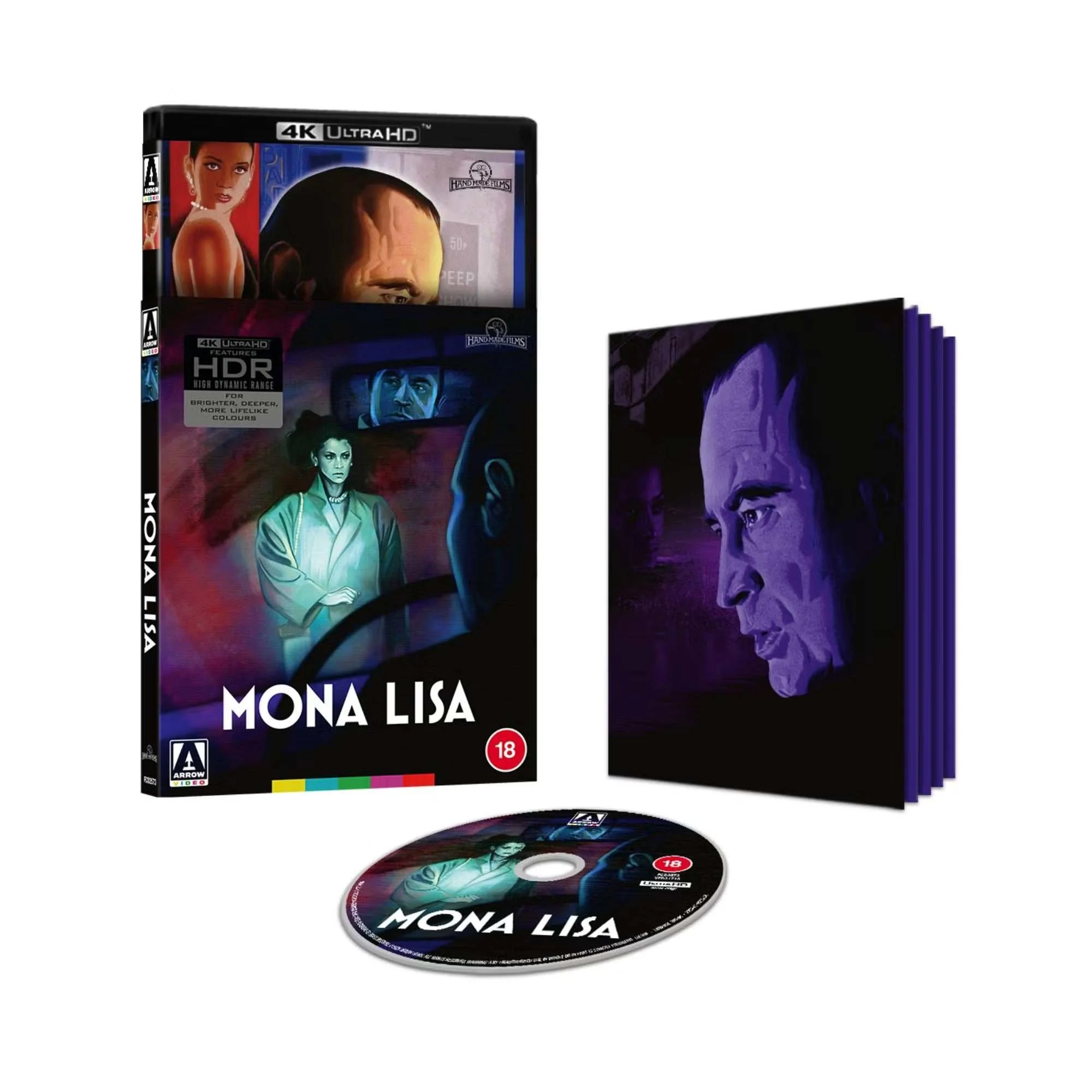 Mona Lisa Limited Edition 4K UHD w/ Slipcover + Booklet (Arrow Films UK)