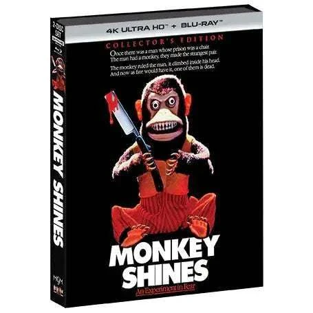 Monkey Shines (Collector's Edition) 4K UHD + Blu-Ray w/ Limited Edition Slipcover