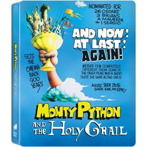 Monty Python And The Holy Grail 4K Ultra HD Steelbook (50th Anniversary Collector's Edition)