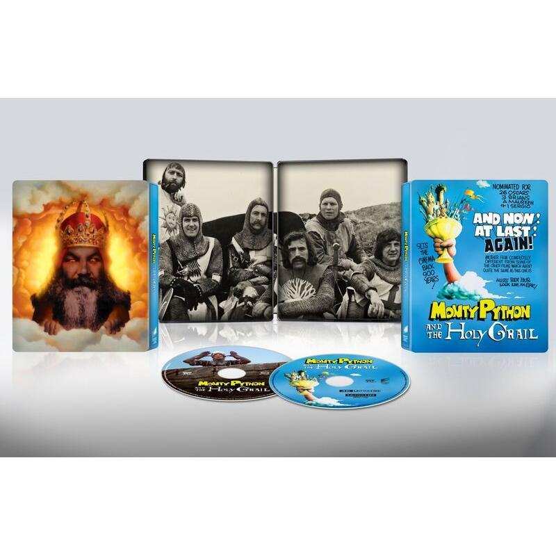 Monty Python And The Holy Grail 4K Ultra HD Steelbook (50th Anniversary Collector's Edition) - Image 2