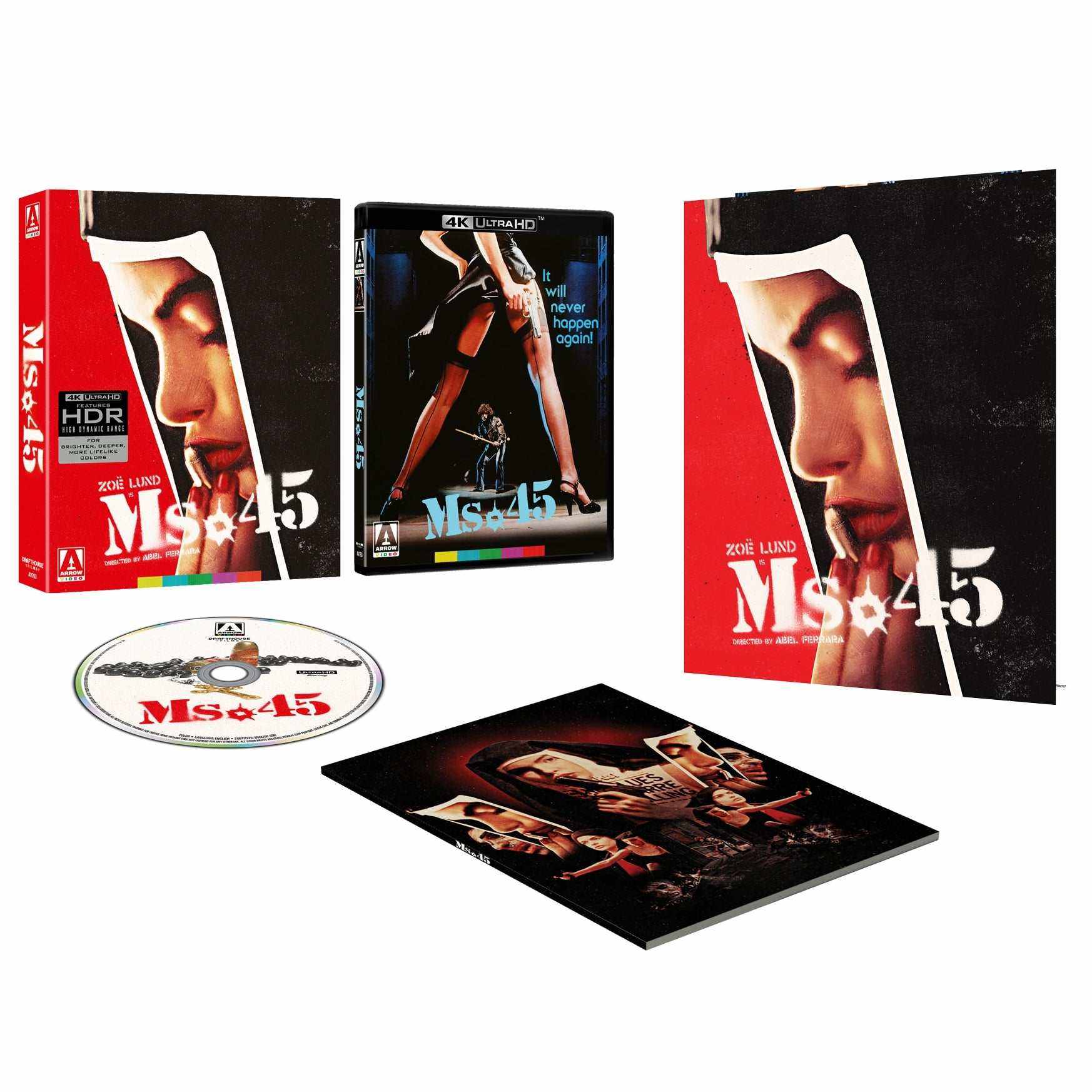 Ms. 45 Limited Edition 4K UHD w/ Slipcase + Extras (Arrow Video US)