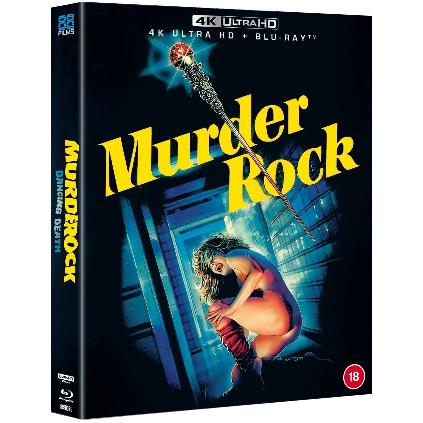 Murder Rock Deluxe Limited Edition 4K UHD + Blu-Ray w/ Rigid Slipcase + Extras (88 Films UK) [REGION FREE/REGION B]
