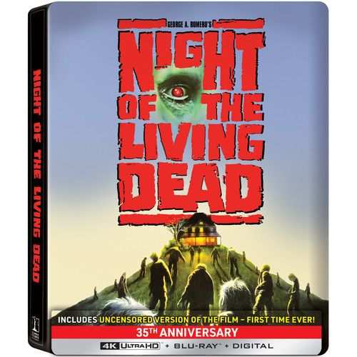 Night of the Living Dead (1990) 4K UHD + Blu-Ray Limited Edition Steelbook (Sony US)