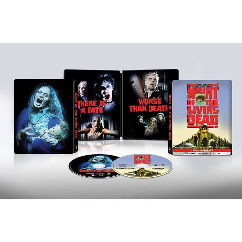 Night of the Living Dead (1990) 4K UHD + Blu-Ray Limited Edition Steelbook (Sony US) - Image 2