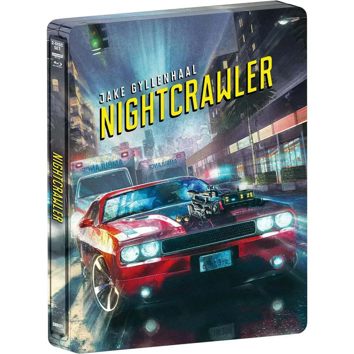 Nightcrawler (Limited Edition Steelbook) 4K UHD + Blu-Ray [Shout Factory]