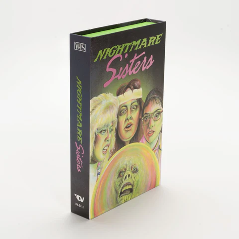Nightmare Sisters - Limited Edition Deluxe LED VHS (Degausser Video) - Image 3