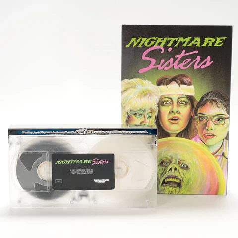 Nightmare Sisters - Limited Edition Deluxe LED VHS (Degausser Video) - Image 5