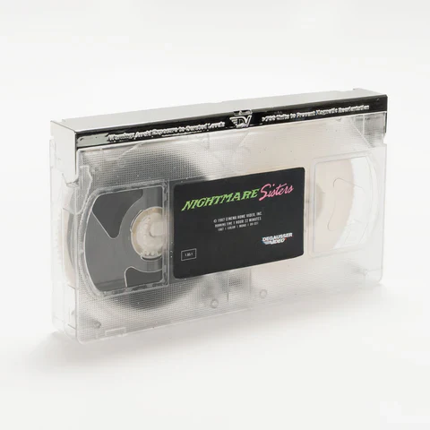 Nightmare Sisters - Limited Edition Deluxe LED VHS (Degausser Video) - Image 6