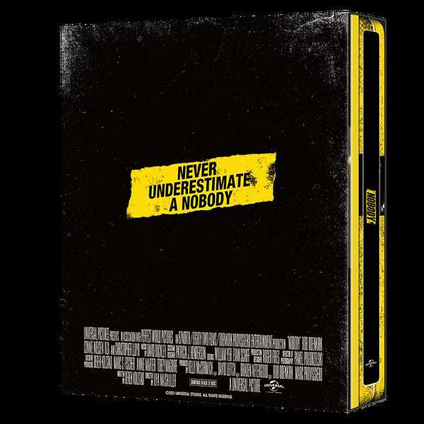 Nobody 4K UHD + Blu-Ray Limited Edition Full Slip w/ Steelbook + Extras (CX Media TW) - Image 3