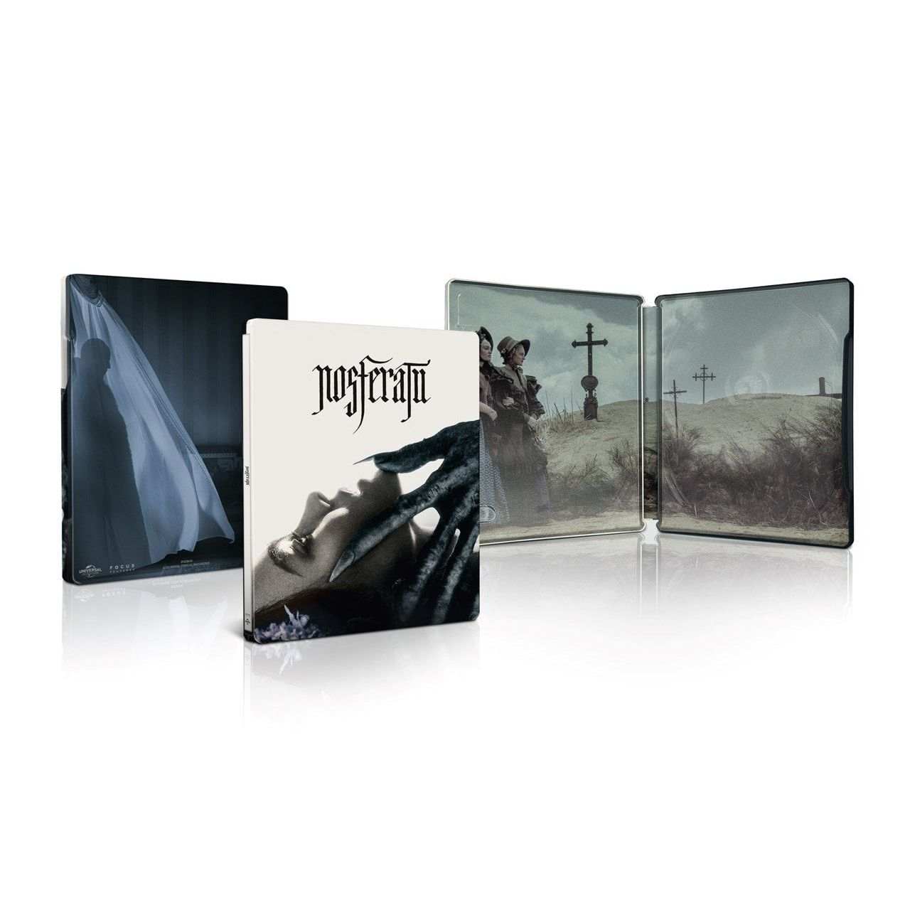 Nosferatu Ultimate Collectors Edition (UK) Steelbook 4K Ultra HD + Blu-Ray w/ Rigid Slipcase + Extras [REGION FREE] - Image 3