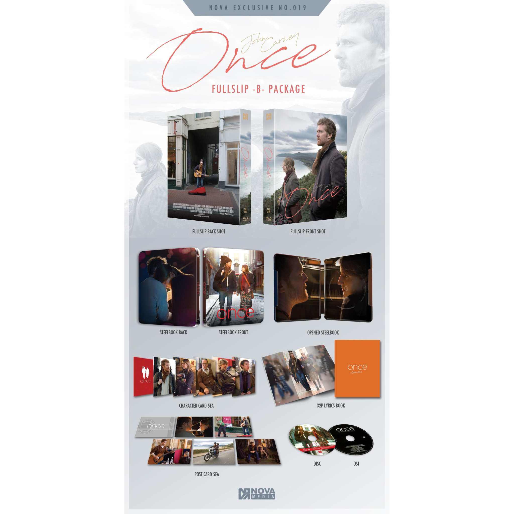 Once Limited Edition (FULL SLIP-B) Steelbook Blu-Ray + CD [Nova Media] - Image 2