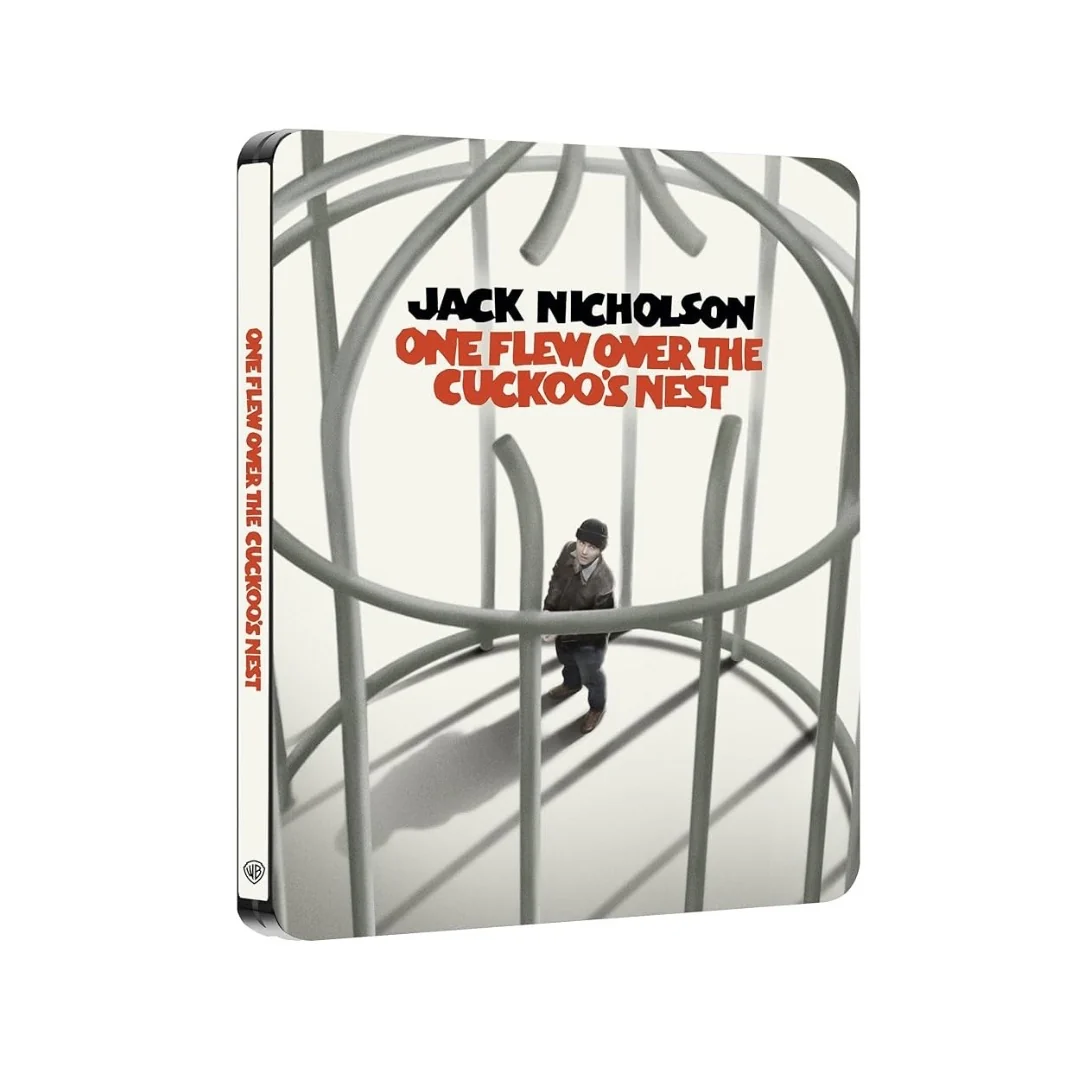 One Flew Over The Cuckoo’s Nest Limited Edition (UK) Steelbook 4K Ultra HD + Blu-Ray (REGION FREE)