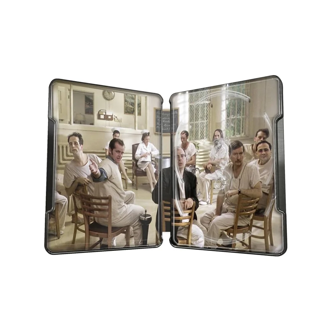 One Flew Over The Cuckoo’s Nest Limited Edition (UK) Steelbook 4K Ultra HD + Blu-Ray (REGION FREE) - Image 3