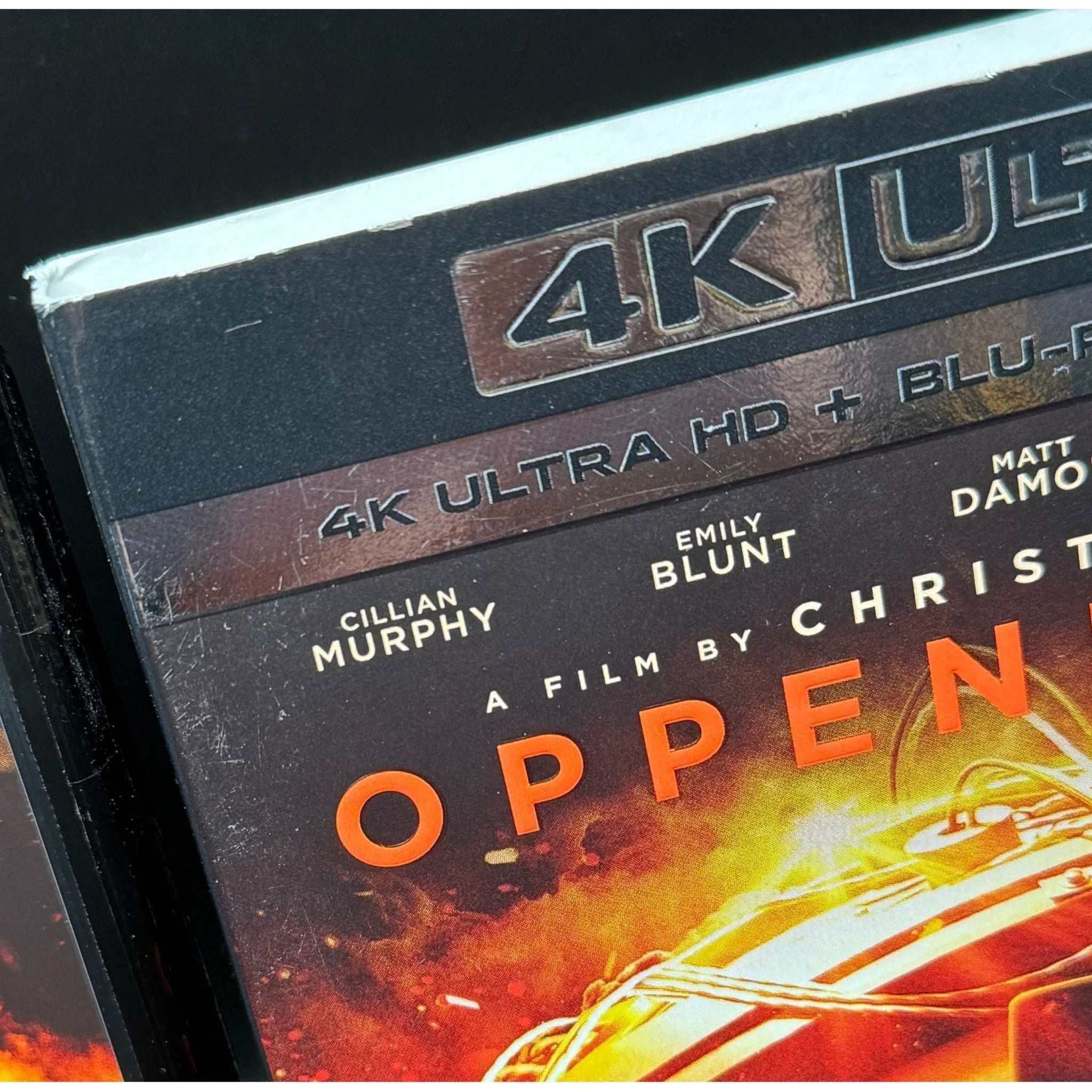Oppenheimer 4K UHD + Blu-Ray (USED) w/ Slipcover - Image 4