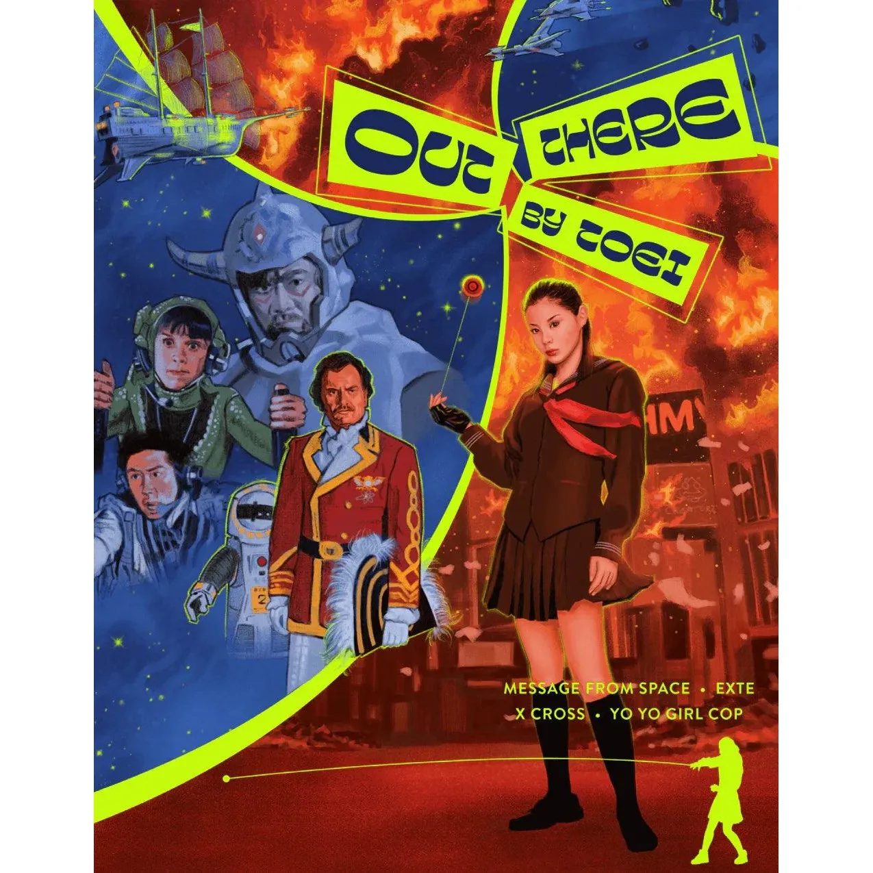 Out There By Toei 4-Disc Blu-Ray (Standard Boxset) (Umbrella Entertainment) [REGION FREE]