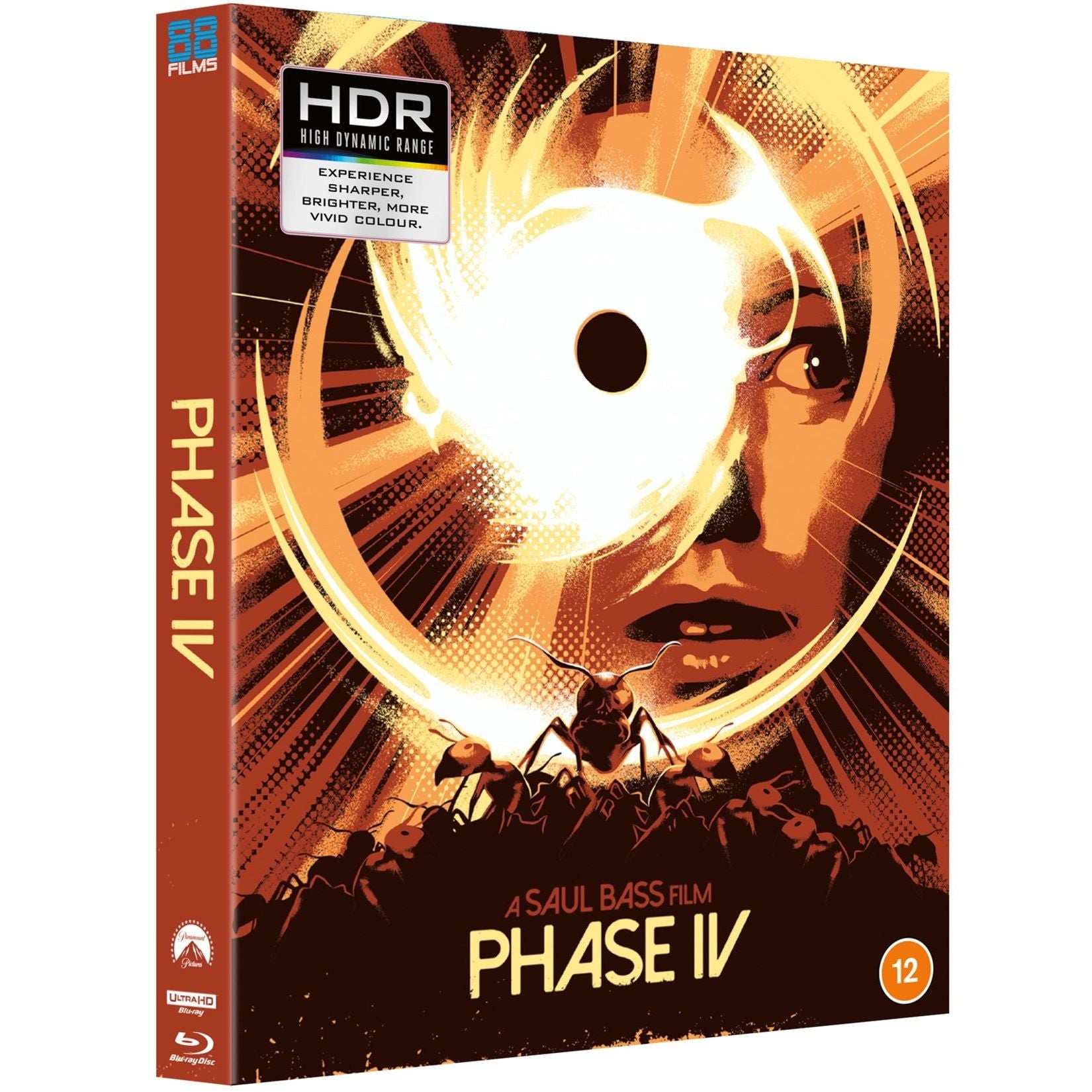Phase IV 4K UHD + Blu-Ray w/ Limited Edition Slipcover (88 Films UK) [REGION FREE/REGION B]