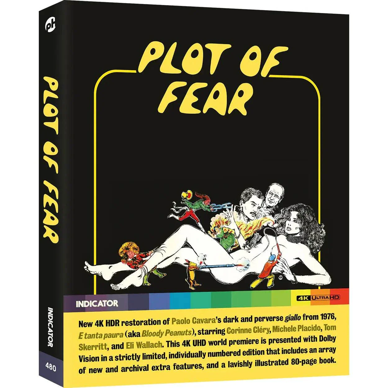 Plot Of Fear Limited Edition 4K Ultra HD w/ Slipcase + Booklet (Indicator UK)