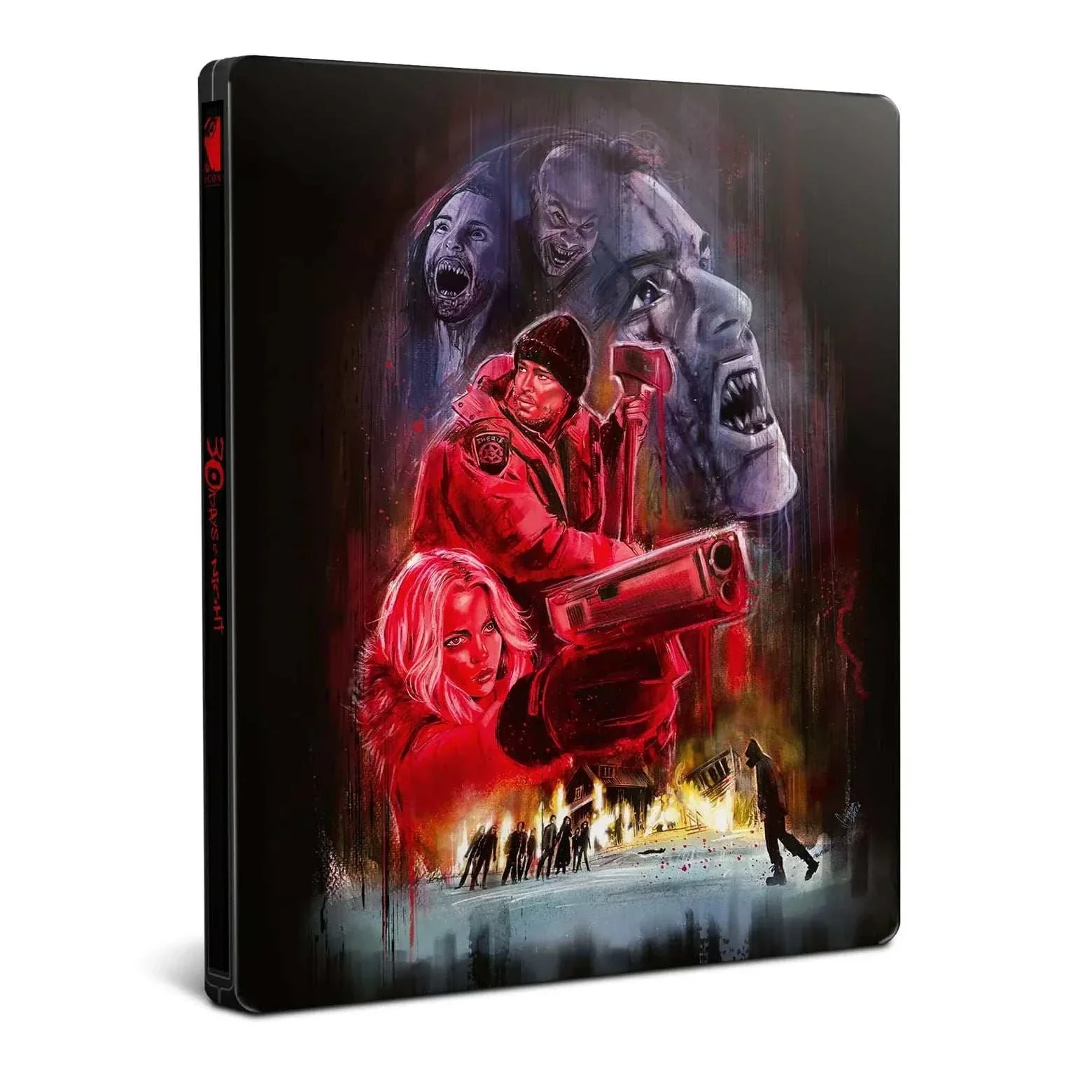 PRE-ORDER: 30 Days Of Night Limited Edition Steelbook 4K UHD + Blu-Ray (Icon UK) [REGION FREE/REGION B] - Image 2
