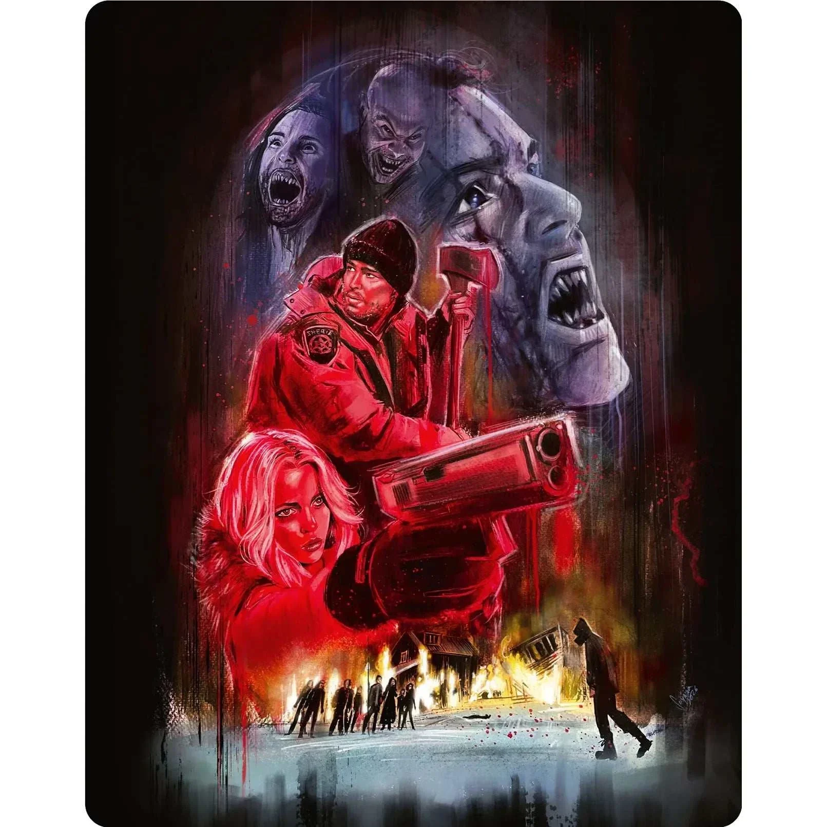 PRE-ORDER: 30 Days Of Night Limited Edition Steelbook 4K UHD + Blu-Ray (Icon UK) [REGION FREE/REGION B] - Image 3