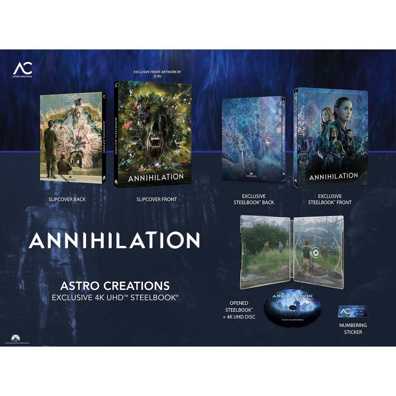 PRE-ORDER: Annihilation 4K UHD (ONE-CLICK) WEA Steelbook (Astro Creations) - Image 5