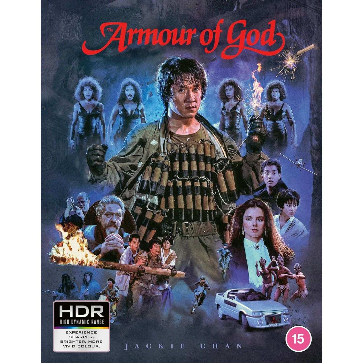 PRE-ORDER: Armour Of God Deluxe Limited Edition 4K UHD + Blu-Ray (88 Films UK) [REGION FREE/REGION B] - Image 2