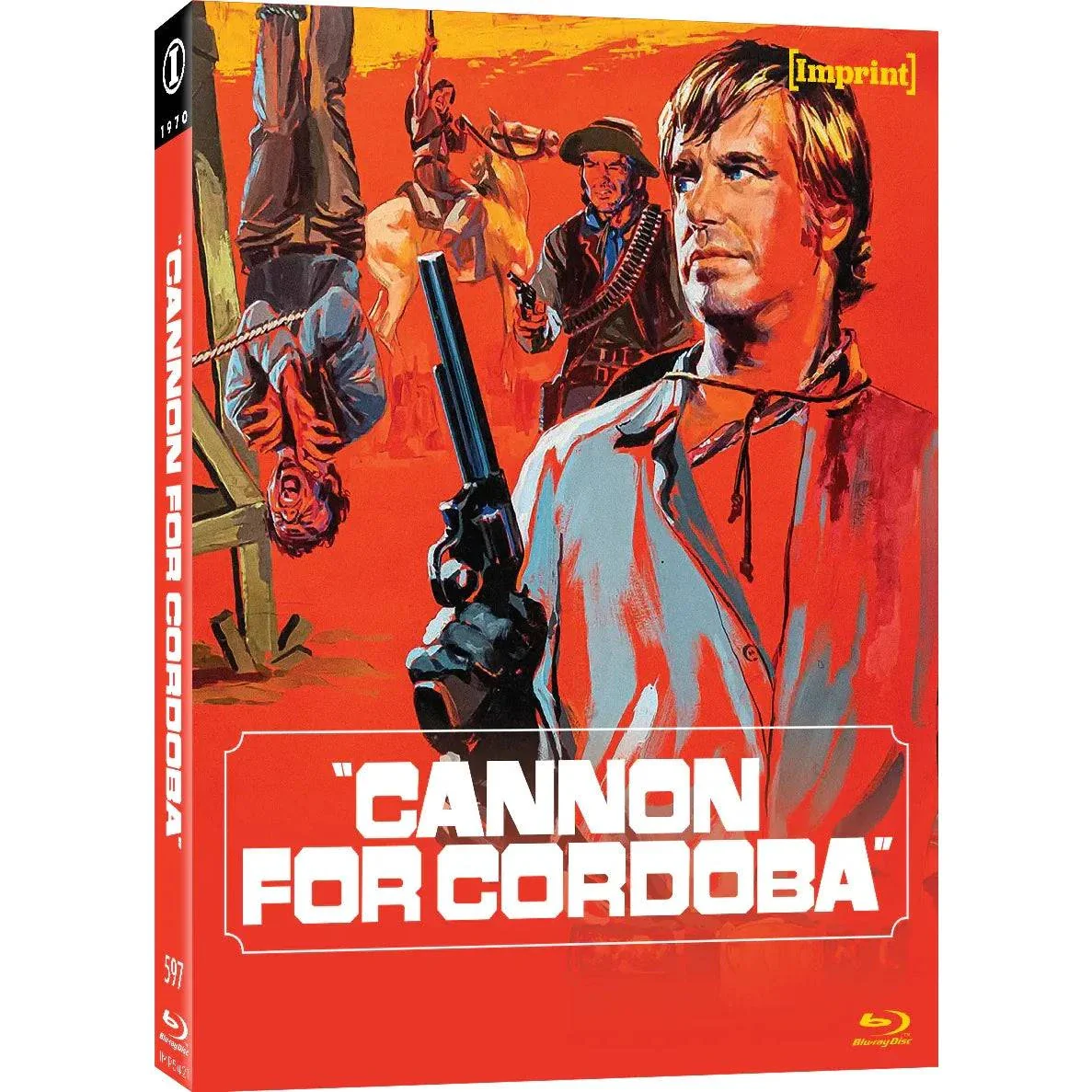 PRE-ORDER: Cannon For Cordoba (1970) Limited Edition Blu-Ray w/ Slipcover (Imprint Films) [REGION FREE] - Image 2