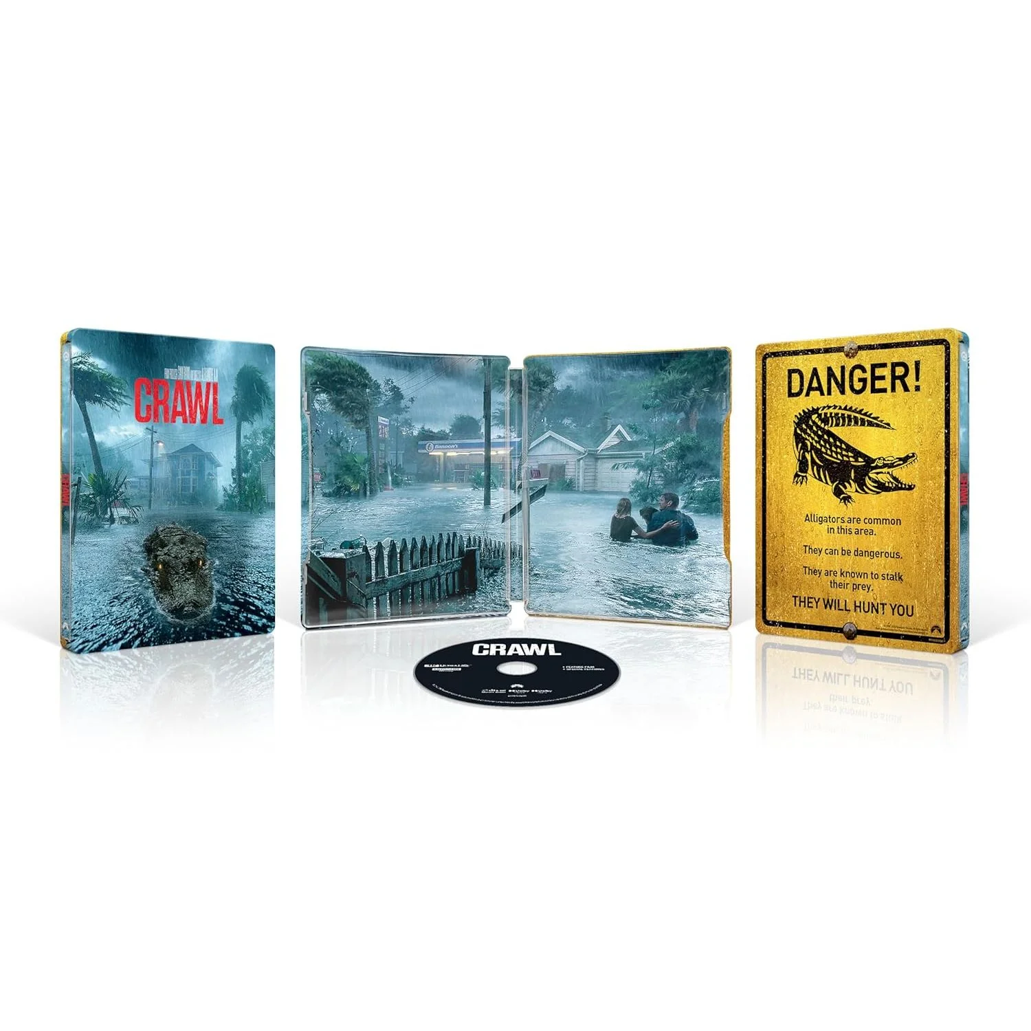 PRE-ORDER: Crawl 4K UHD + Digital (Limited Edition Steelbook) [Paramount US] - Image 2