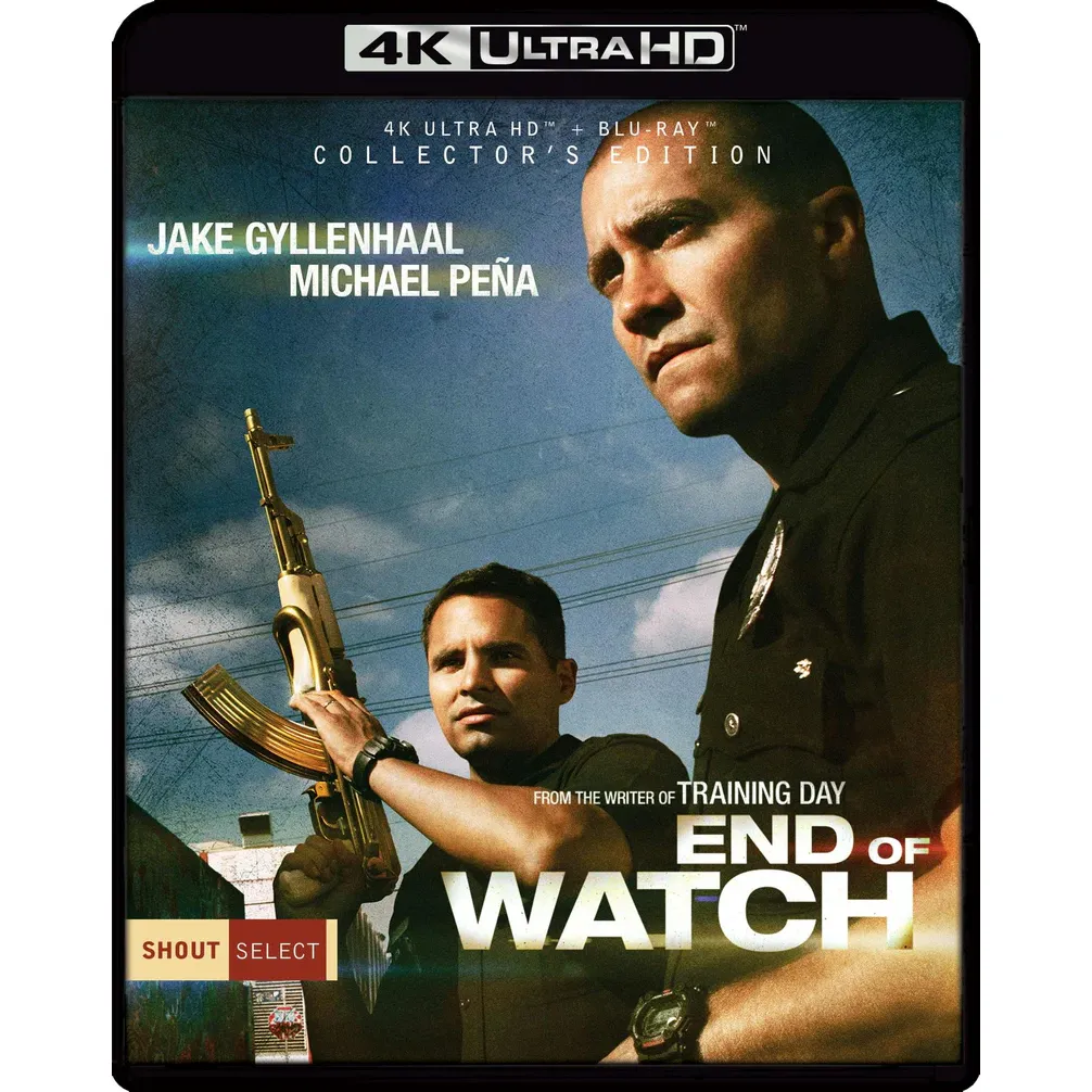 PRE-ORDER: End of Watch Collector's Edition 4K UHD + Blu-Ray w/ Slipcover (Shout Select) - Image 3