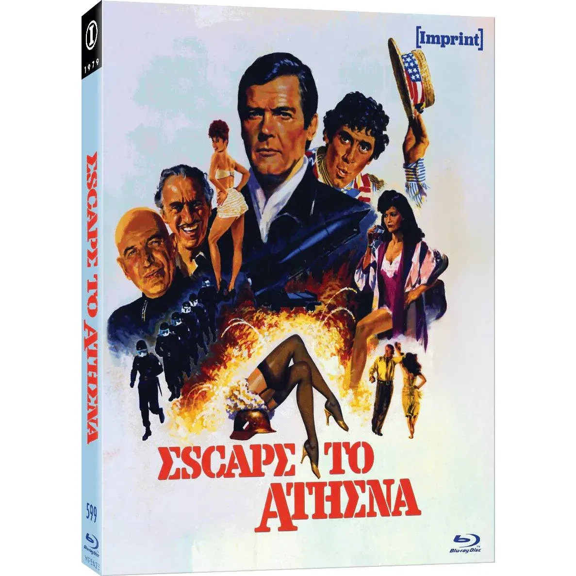 PRE-ORDER: Escape to Athena (1979) Limited Edition Blu-Ray w/ Slipcover (Imprint Films) [REGION FREE] - Image 2